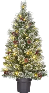 Black Box Trees Vandans Kunstkerstboom in pot