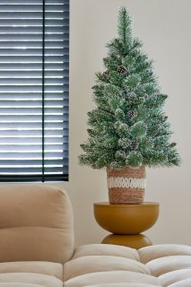 Wat vinden we goed aan de Black Box Trees Vandans Kunstkerstboom in pot H90 x Ø48 cm