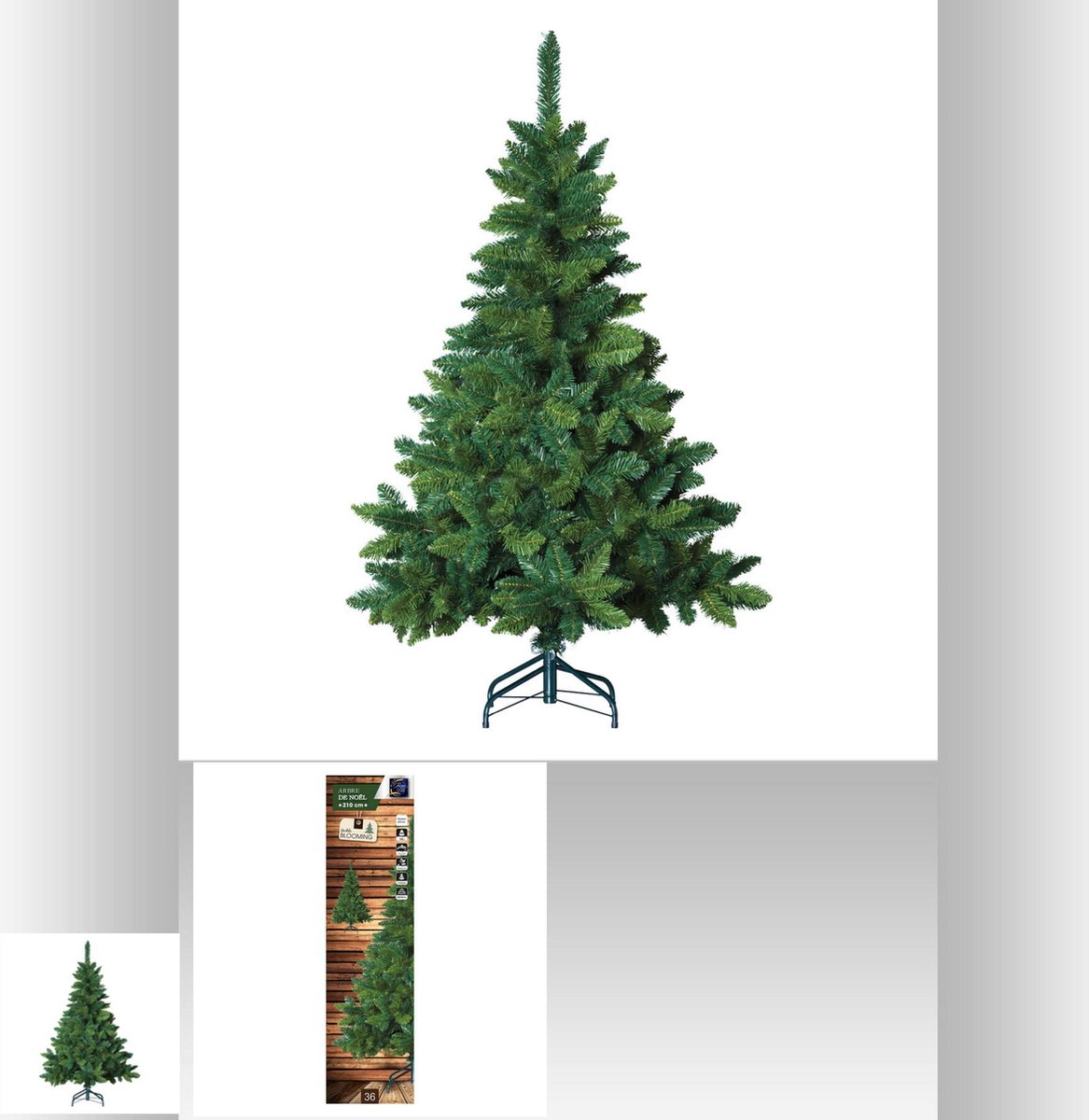 Blooming Kerstboom Groen 210 cm