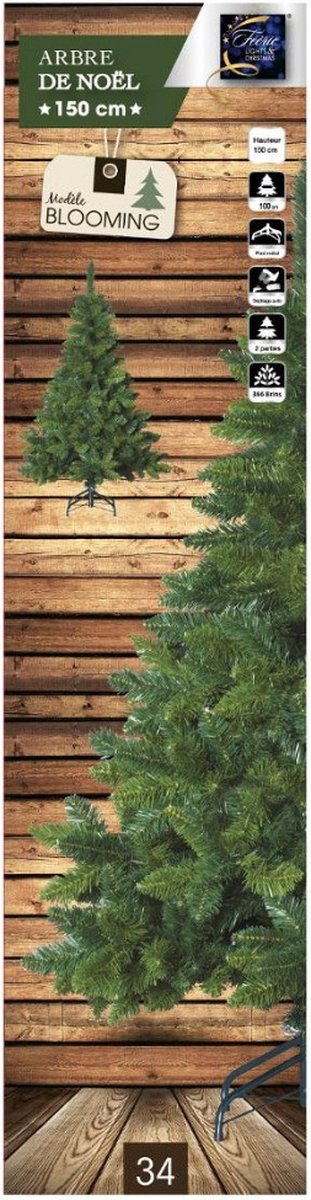 Blooming Kunstkerstboom Groen 150 cm