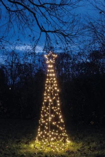 Boom met ster 236 led warm wit met timer 70 x 20 cm