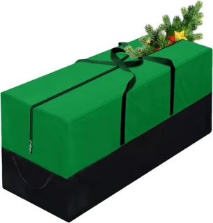 Boom opberghoes kerstboom 165 x 38 x 76 cm groen