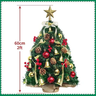 Boomkroon Kunstkerstboom - 60 cm - Set van 1