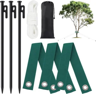 Boompaal set van 8 delen met 3 boompalen - ShopVlot