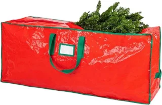 Boomtas met ritssluiting 122x38x51cm rood
