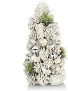 Boraboi® Kerstboom tafelmodel wit 34 cm