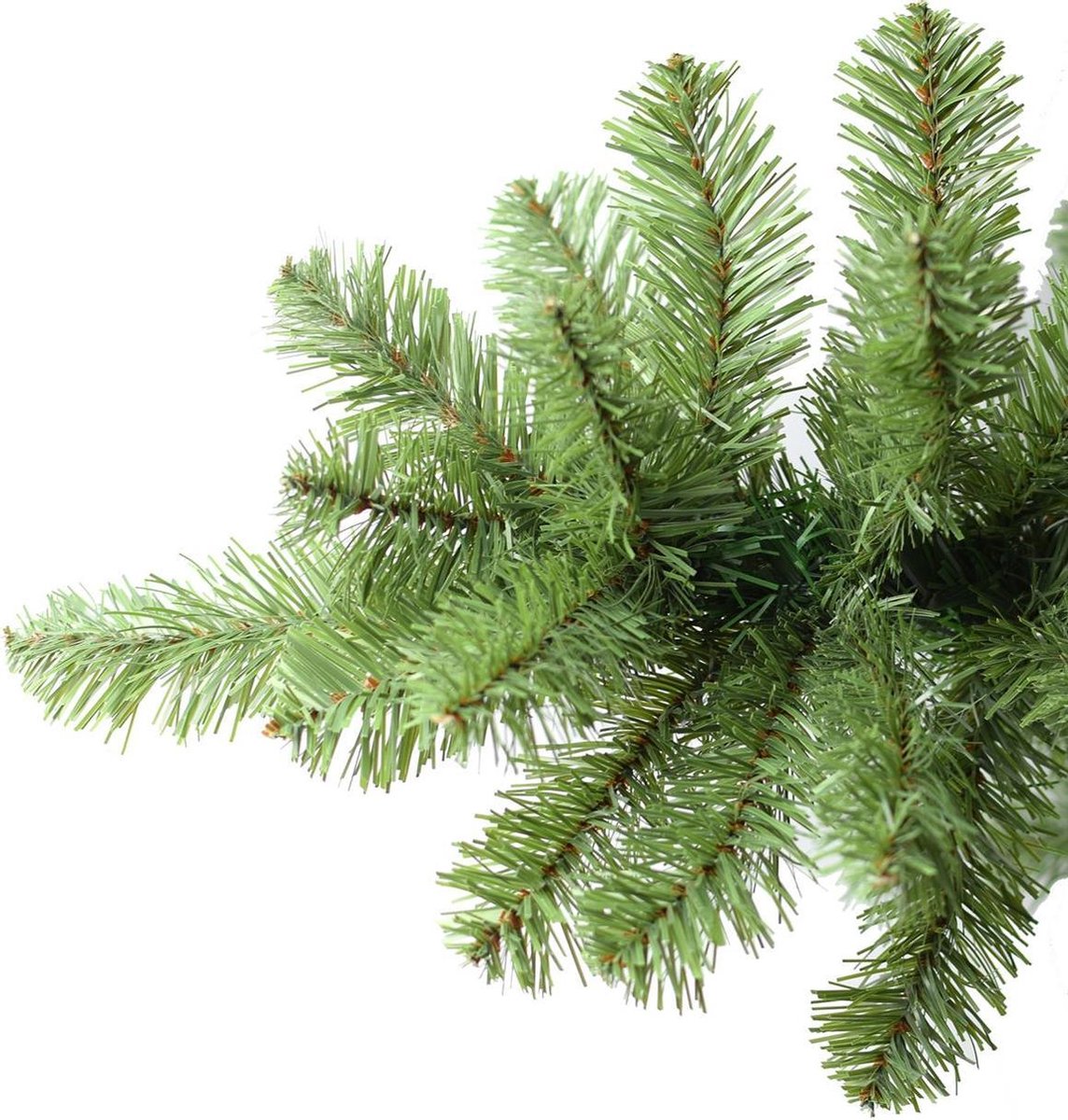 Boston kunstkerstboom 150 cm groen met metalen voet