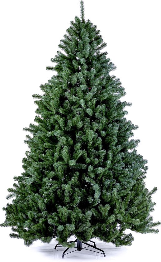Boston kunstkerstboom 150 cm groen met metalen voet