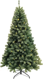 Bresht klassieke kunstkerstboom van pvc - groen - 210 cm