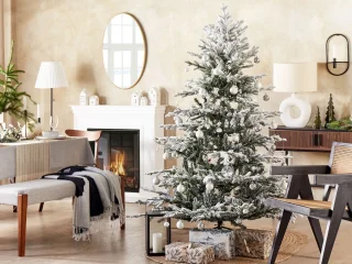 BRISCO Kerstboom Wit 180 cm