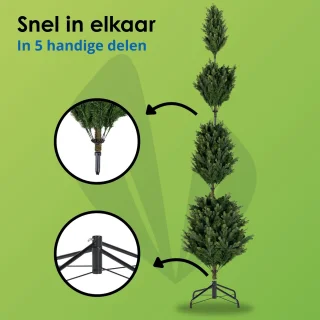 Buitenkado Luxe Kunstkerstboom 240 cm