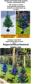 Buitenkerstboom 80 cm
