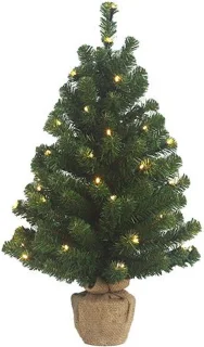 Burlap Kunstkerstboom 60 cm