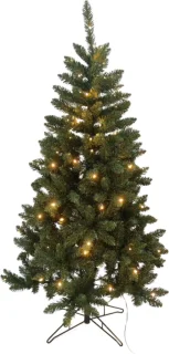Buxibo Groene PVC Kerstboom 210cm met Metalen Standaard