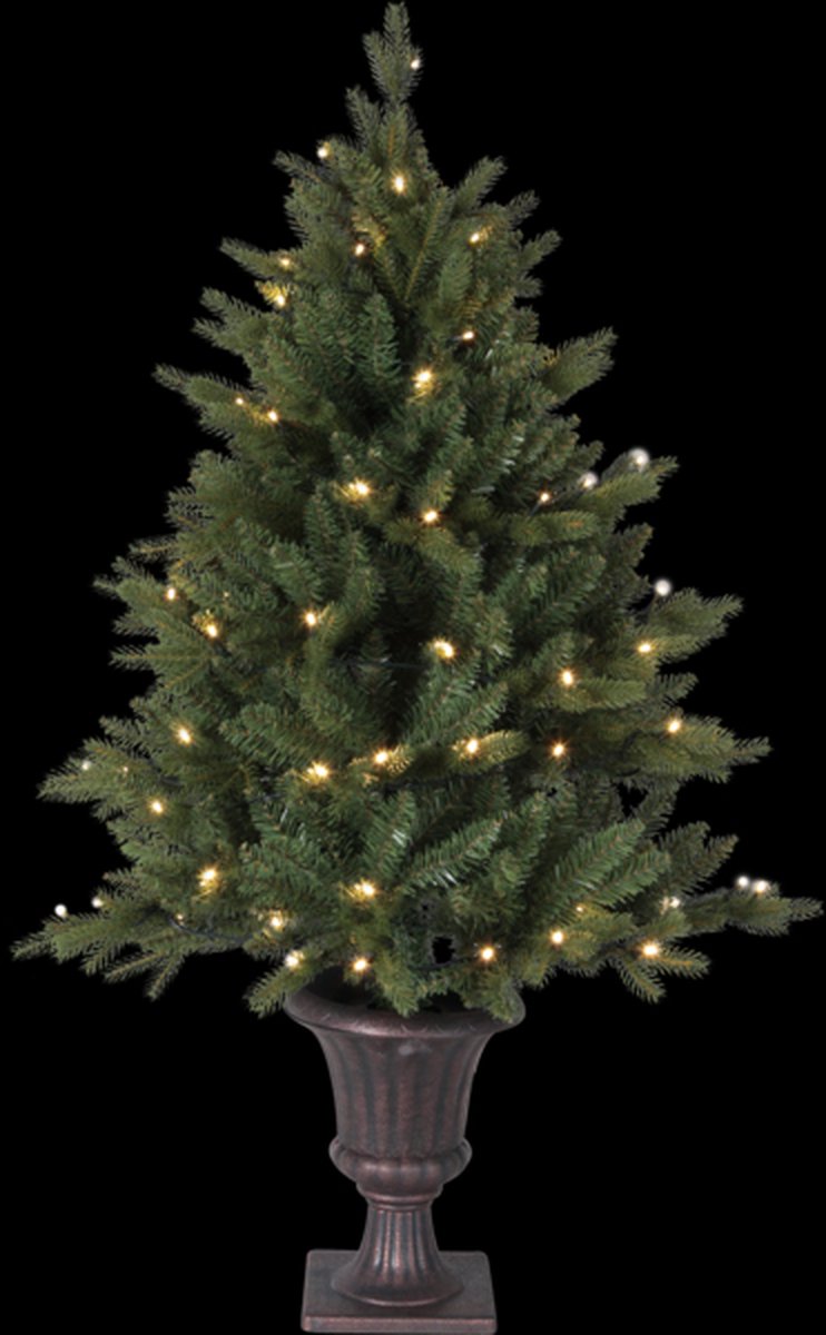 Byske Led Kerstboom 120cm Warm Wit met Pot