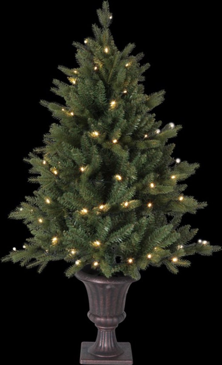 Byske Led Kerstboom 120cm Warm Wit met Pot