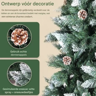 Canadese Spar Kerstboom 210cm Zonder Verlichting