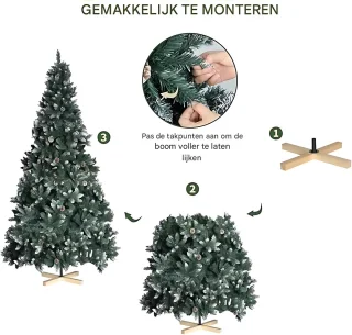 Canadese Spar Kerstboom 210cm Zonder Verlichting
