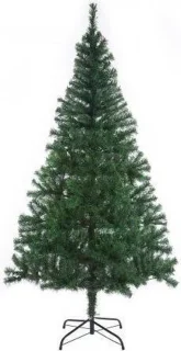 Casaria 150 cm PE Kerstboom met LED verlichting groen