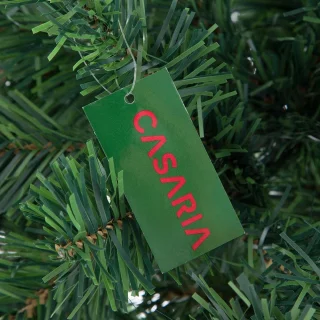 Casaria Kerstboom 150 cm PVC Metalen Voet Groen