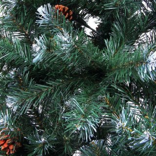 Casaria Kerstboom 180cm PVC Groen-Wit