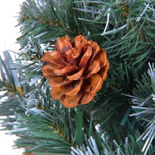 Casaria Kerstboom 180cm PVC Groen-Wit