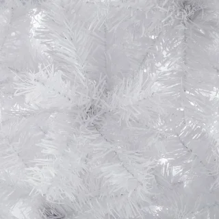 Casaria Kerstboom PVC Wit 150 cm Metalen Voet
