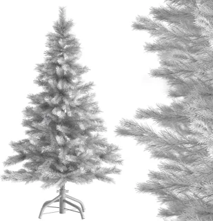Casaria Kerstboom PVC Wit 150 cm Metalen Voet