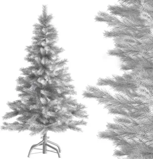 Casaria Kerstboom PVC Wit 150 cm Metalen Voet