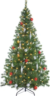Casaria Kunstkerstboom 140cm Groen