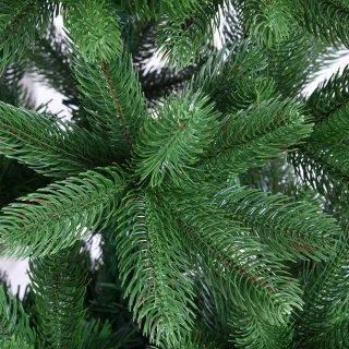 Casaria PE Kerstboom 140 cm Groen Metalen Voet