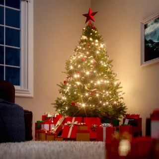 Casaria PE Kerstboom 180 cm Groen Metalen Voet