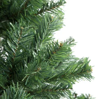 Casaria PVC Kerstboom 180 cm Groen Metalen Voet