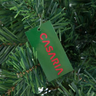Casaria PVC Kerstboom 180 cm Groen Metalen Voet