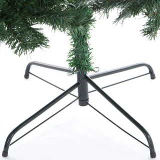 Casaria PVC Kerstboom 240 cm Metalen Voet Groen