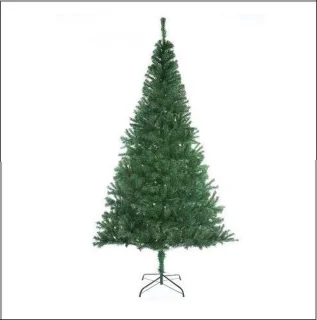 Casaria PVC Kerstboom 240 cm Metalen Voet Groen