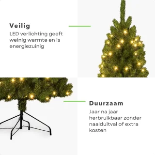 Cheqo® Groene Kunstkerstboom