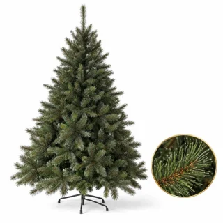 Cheqo® kunstkerstboom 120 cm tegenover 95 cm