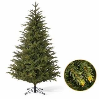 Cheqo® kunstkerstboom 155 cm met 1300 takken