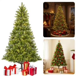 Cheqo® Kunstkerstboom 180 cm Groen