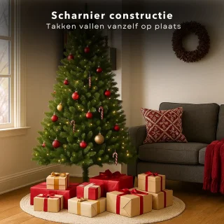 Cheqo® Kunstkerstboom 180 cm Groen