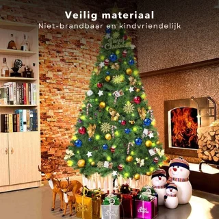 Cheqo Kunstkerstboom 180 cm met metalen standaard