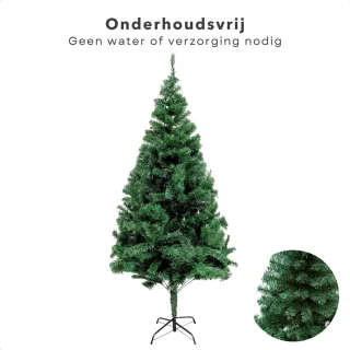 Cheqo Kunstkerstboom 180 cm met metalen standaard