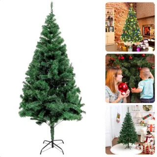 Cheqo Kunstkerstboom 180 cm met metalen standaard