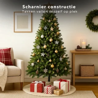Cheqo® Kunstkerstboom 210 cm