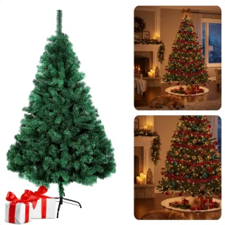 Cheqo® Kunstkerstboom 210 cm met standaard