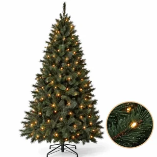 Cheqo® Kunstkerstboom 215 cm Ø125 cm