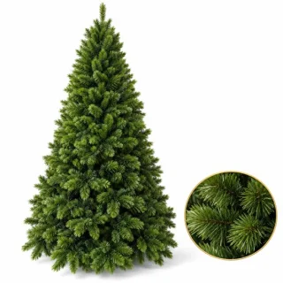 Cheqo® kunstkerstboom 230 cm Nakne?