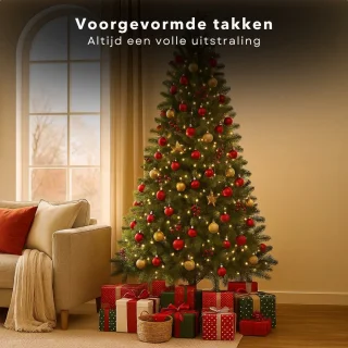 Cheqo® Kunstkerstboom 240 cm Groen