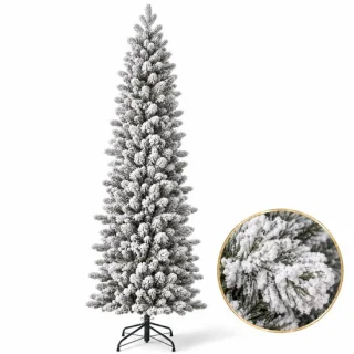 Cheqo® kunstkerstboom met sneeuw 185 cm